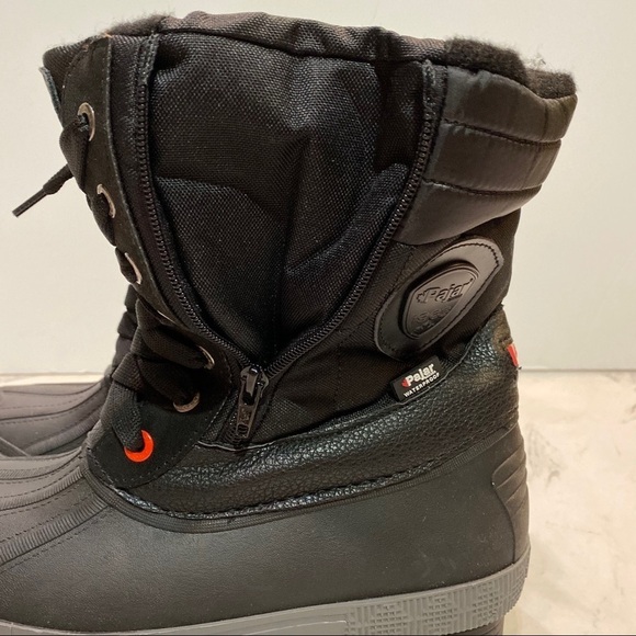 New! Pajar Selma Waterproof Black Duck Boot 8L US - Picture 7 of 14